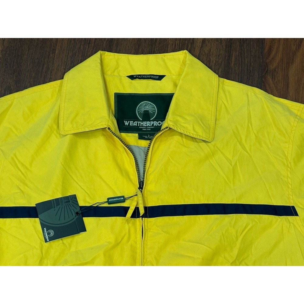 Weatherproof Windbreaker Microfiber Jacket Gold Y… - image 3